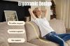 Picture of CASPER Corduroy 3-Seater Sofa (Camel)