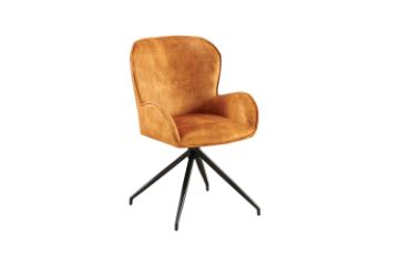 Picture of DUMBO 360° Swivel Dining Chair (Caramel)