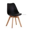 Picture of TULIP Dining Set (Black) - 80cm Table with 4 Chairs 