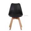 Picture of TULIP Dining Set (Black) - 80cm Table with 4 Chairs 