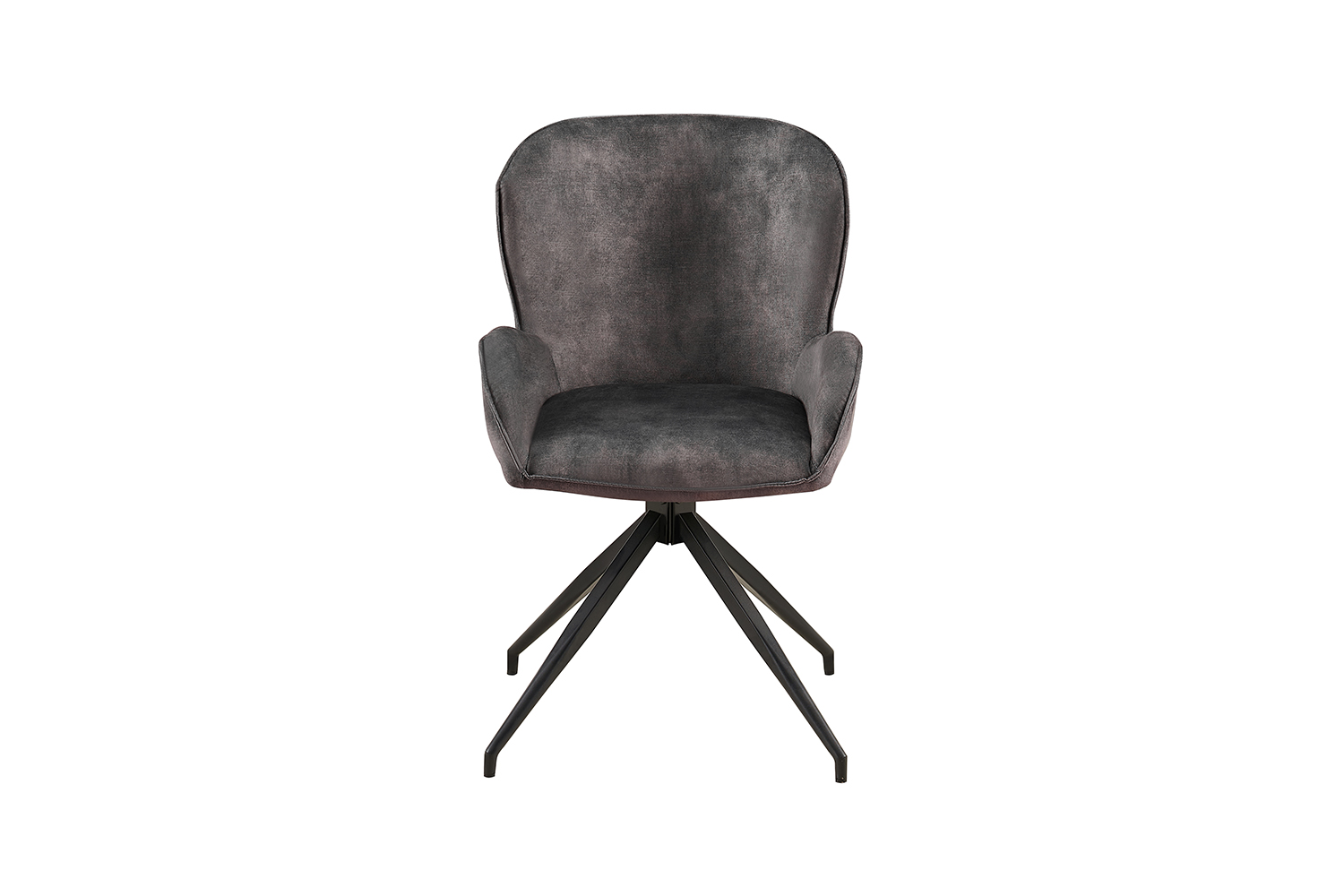 DUMBO 360° Swivel Dining Chair (Grey) - 2 Chairs in 1 Carton
