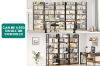 Picture of NERINA 6-Tier Shelf (Rustic Brown)