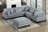 Picture of VIANNA Sectional Modular Sofa Range (Grey) - Ottoman