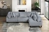 Picture of VIANNA Corduroy Sectional Modular Sofa Range (Grey) - 3PC Big Combo Set 