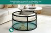 Picture of AZALEA Round Soft-Close Lift-Top Coffee Table with Storage