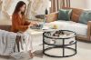 Picture of AZALEA Round Soft-Close Lift-Top Coffee Table with Storage