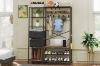 Picture of SERAPH Coat Rack Stand with 6-Tier Side Shelves and Shoe Storage