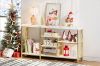 Picture of ELOWEN 140 Console Table with Shelves (Off-White)