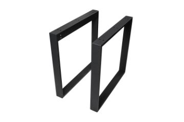 Picture of SynergyPlus H73.5 Square Metal Table Legs with 160 Support Bracket