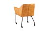 Picture of WANDA Versatile Armchair with Wheels (Caramel) - Each