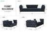 Picture of NORFOLK Button Tufted Velvet 2-Seater Sofa