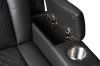 Picture of MONROSE Air Leather Dual Motor Reclining Sofa Range (Black) -  3 Seat with Drop-Down Console USB Port, Power Socket & Wireless Charging (3RRC)