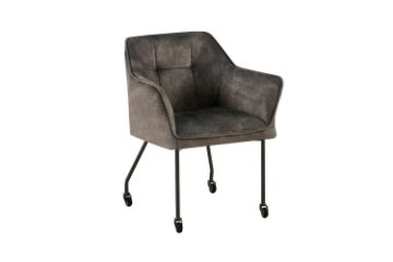 Picture of WANDA Versatile Armchair with Wheels (Green)