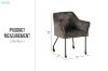 Picture of WANDA Versatile Armchair with Wheels (Green)