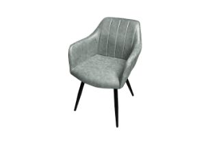 Picture of CAMILLE Arm Dining Chair (Green) - Each