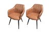 Picture of CAMILLE Arm Dining Chair (Cognac) - 2 Chairs in 1 Carton