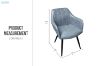 Picture of CAMILLE Arm Dining Chair (Grey) 