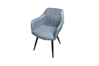 Picture of CAMILLE Arm Dining Chair (Grey)  - Each
