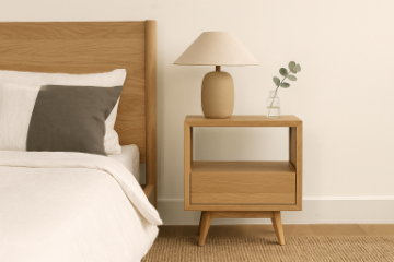 Picture of WAVERLEY Oak Lamp Table