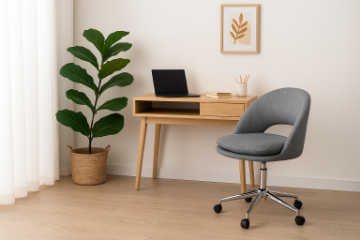 Picture of ALEXA Height Adjustable Office Chair(Grey)