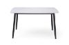 Picture of SAROTO 130 Sintered Stone Top Dining Table (White)