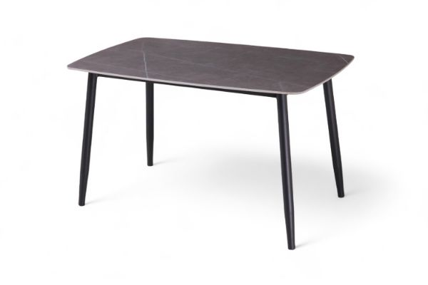 Picture of SAROTO 130 Sintered Stone Top Dining Table (Matte Grey)
