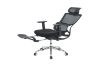 Picture of RIN Height Adjustable Mesh Office Chair with Footrest