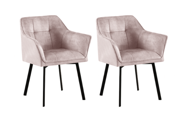 Picture of TAMPA Arm Dining Chair (Taupe) - 2 Chairs in 1 Carton