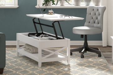 Picture of MANTTI Lift Top Coffee Table with Hidden Storage