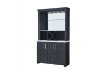 Picture of RUITAN Wine Storage Cabinet with Mirror Back and Bottle Holder