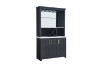 Picture of RUITAN Wine Storage Cabinet with Mirror Back and Bottle Holder