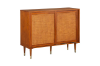 Picture of TRIBECA Sliding Door Sideboard Cabinet with Solid Wood Legs