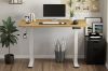 Picture of NEXUS 140 Electric Height Adjustable Standing Desk with LED Display (Oak)