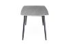 Picture of SAROTO 130 Sintered Stone Top 5PC Dining Set (Matte Grey Table + Charcoal Chairs) 