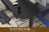 Picture of NEXUS 160 L-Shaped Electric Height-Adjustable Standing Desk with LED Display and USB Charging Port (Black)