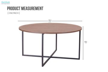 Picture of [FLOOR MODEL CLEARANCE]HEERA D80 Round Coffee table
