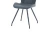 Picture of [FLOOR MODEL CLEARANCE] DIANA PU Leather Dining Chair (Dark Grey)