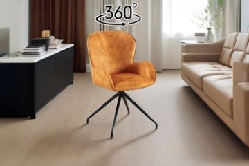 Picture of DUMBO 360° Swivel Dining Chair (Caramel)