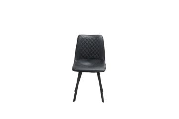Picture of [FLOOR MODEL CLEARANCE] WESTIN PU Leather Dining Chair (Black) 