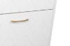 Picture of [FLOOR MODEL CLEARANCE] ZAKI 2-Drawer Shoe Storage Cabinet with Cushioned Seat & LED Lighting