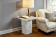 Picture of KINSEY Marble Stone Side Table 