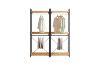 Picture of [FLOOR MODEL CLEARANCE] GARMON 200x80cm Open Wardrobe/Wall System Shelf (C)