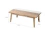 Picture of [FLOOR MODEL CLEARANCE] LEAMAN Solid Acacia Wood Coffee Table