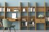 Picture of [FLOOR MODEL CLEARANCE] URBAN 200cmx50cm Open Bookshelf Wall System (Oak Colour) 
