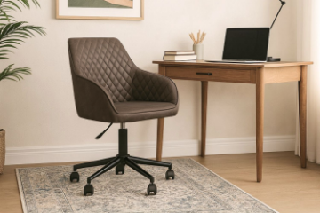 Picture of MURPHY Height Adjustable Office Chair (Brown)