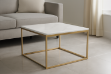 Picture of AYDAN Square Marble Top Coffee Table