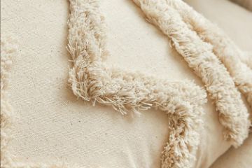 Picture of 375-004 Decorative Accent Tassel Cushion with Inner (45x45) 