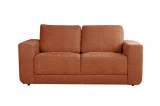 Picture of PALMERS CHENILLE 3/2/1 Seater Sofa Range (Orange) - 2 Seater