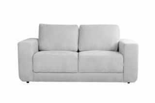 Picture of PALMERS CHENILLE 3/2/1 Seater Sofa Range (Light Grey) - 2 Seater