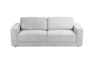 Picture of PALMERS CHENILLE 3/2/1 Seater Sofa Range (Light Grey) - 3 Seater